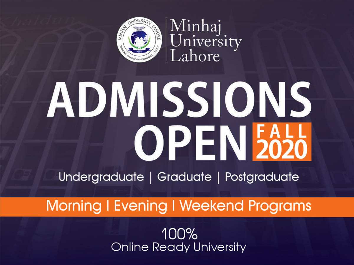       Admissions Open Fall 2020
