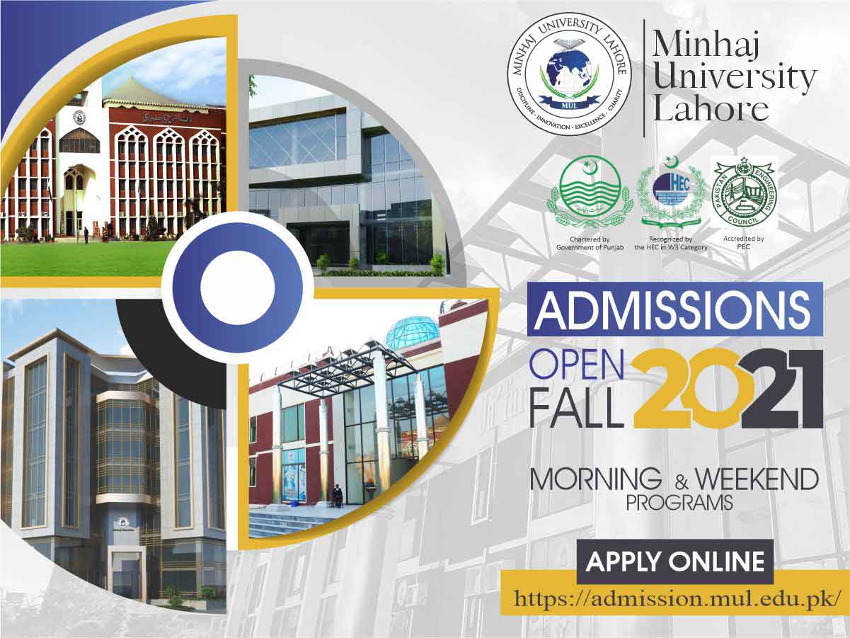 Admissions Open Fall 2021