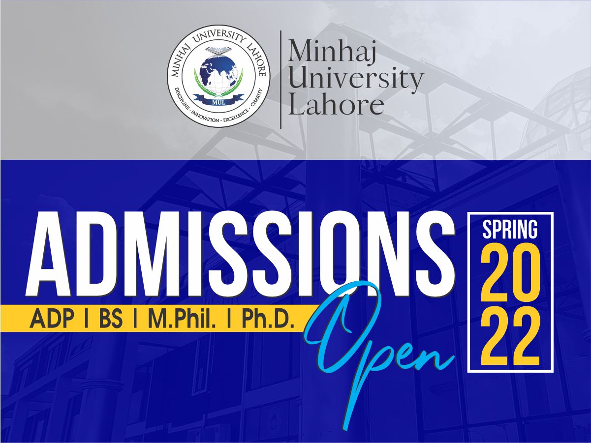 University Of Lahore - Admissions Open - Spring-2022 - Phase-2 Last Date to  Apply: 22-01-2022 Link: admissions.uol.edu.pk Email: admissions@uol.edu.pk  Whatsapp: 0325 1865865 Fee Structures