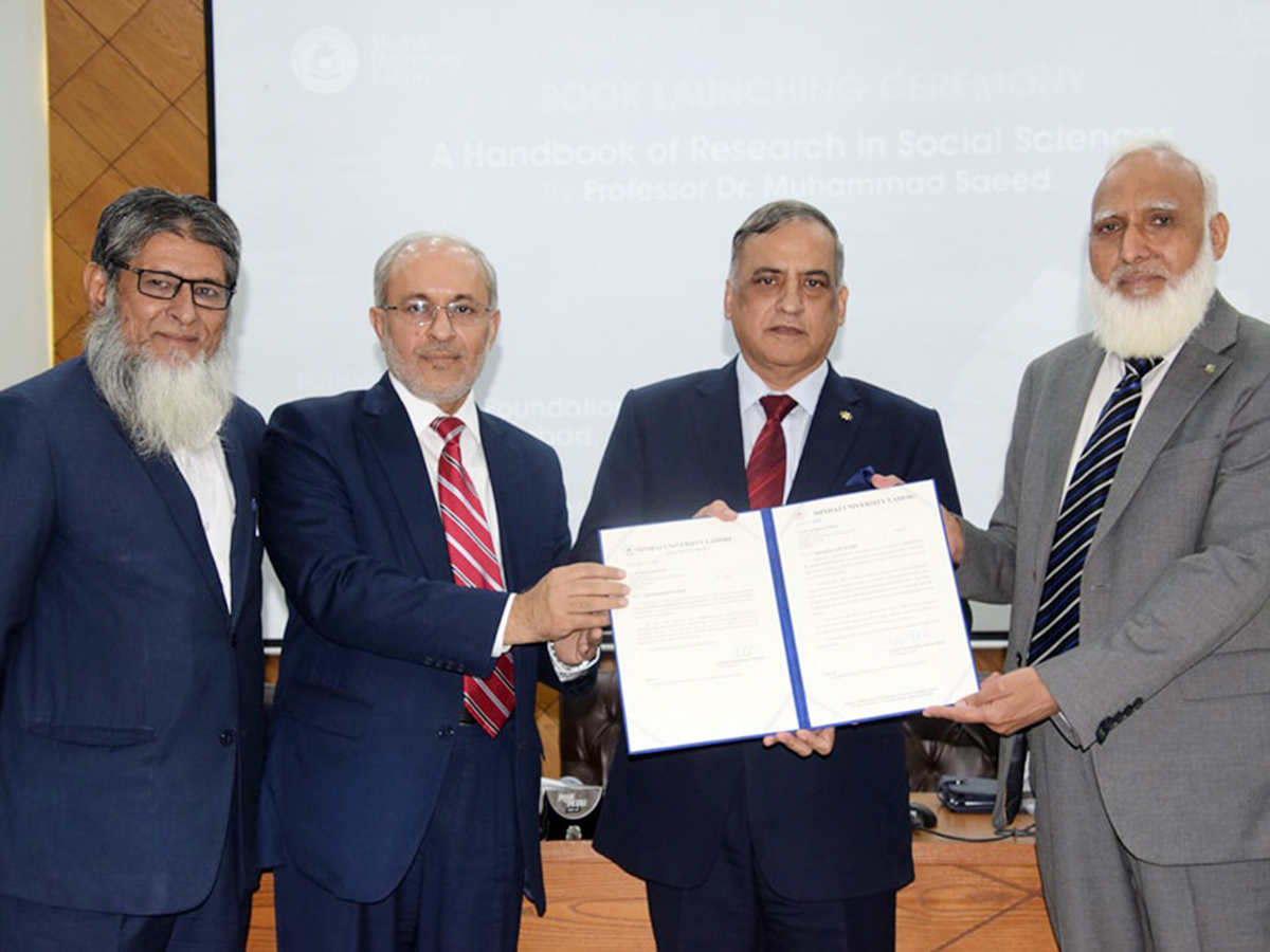 Launch of A Handbook of Research in Social Sciences