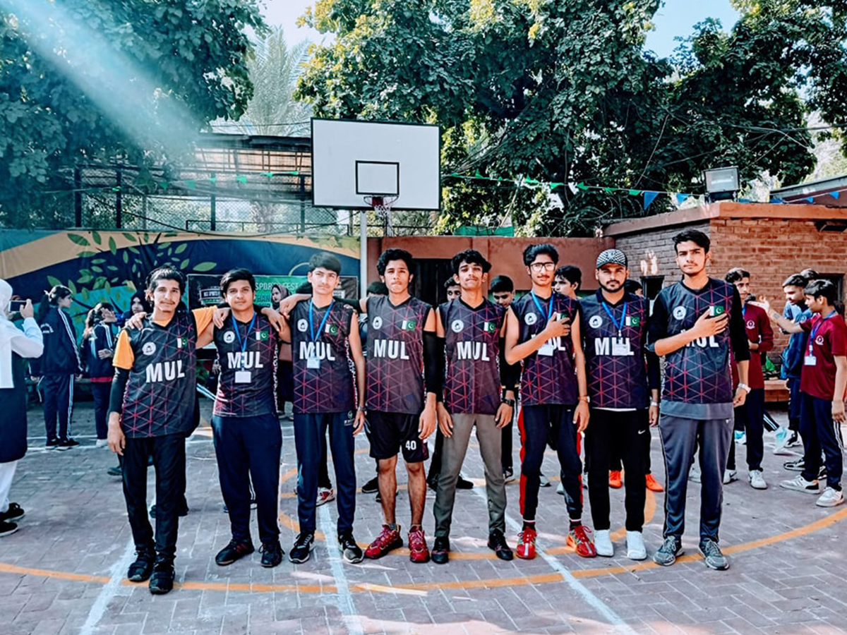 MUL Basketball Team secured the Runner-Up Trophy