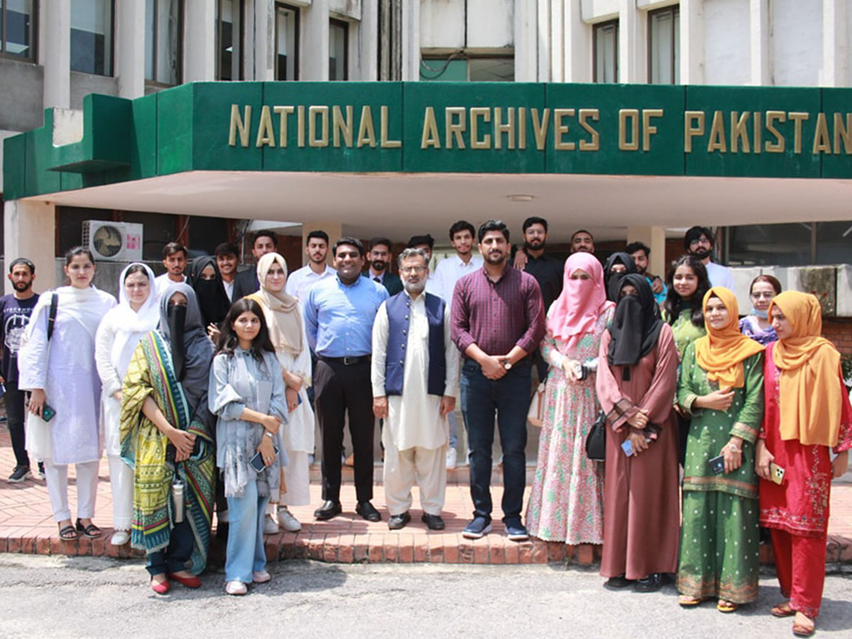 Tour to The National Archive of Pakistan