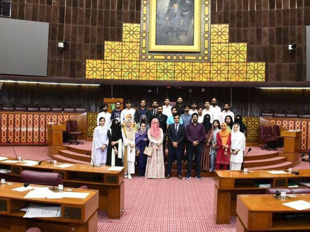 Visit to the National Assembly of Pakistan