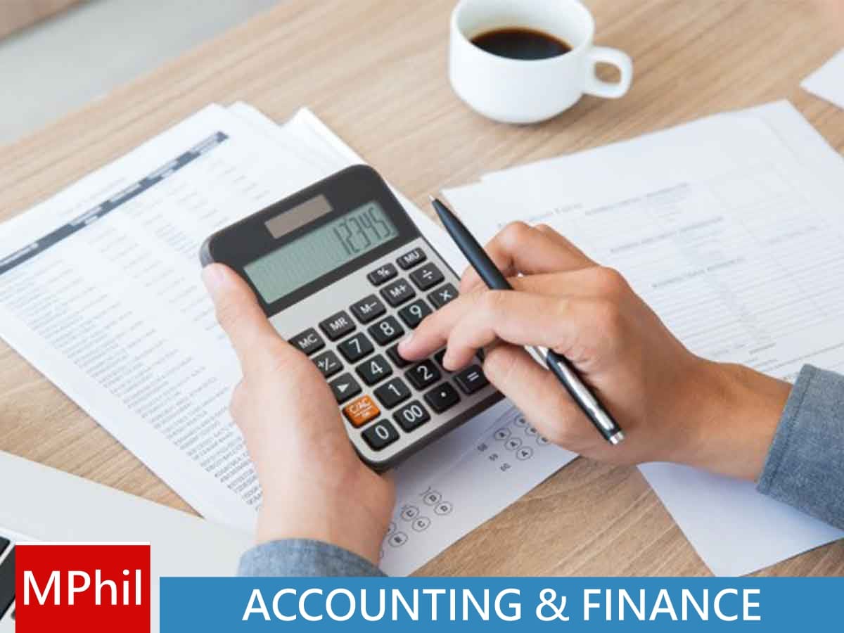 M.Phil Accounting and Finance