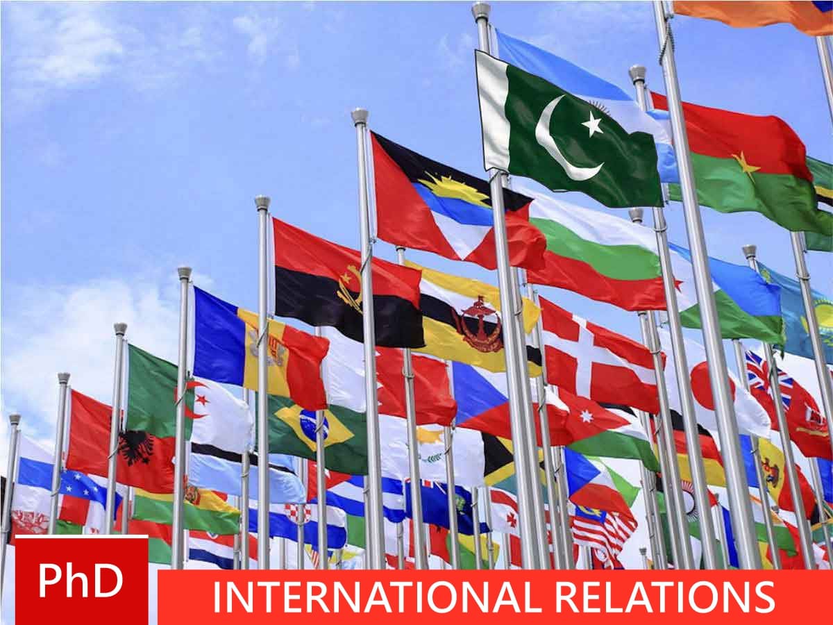 phd in international relations in india